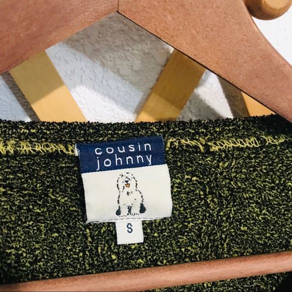 ⭐️🌟Cousin Johnny Knit Double sided Zipper Sweater S - Picture 3 of 11